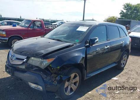 2009 Acura Mdx Technology z USA, uszkodzony, nr VIN 2HNYD28609H503414